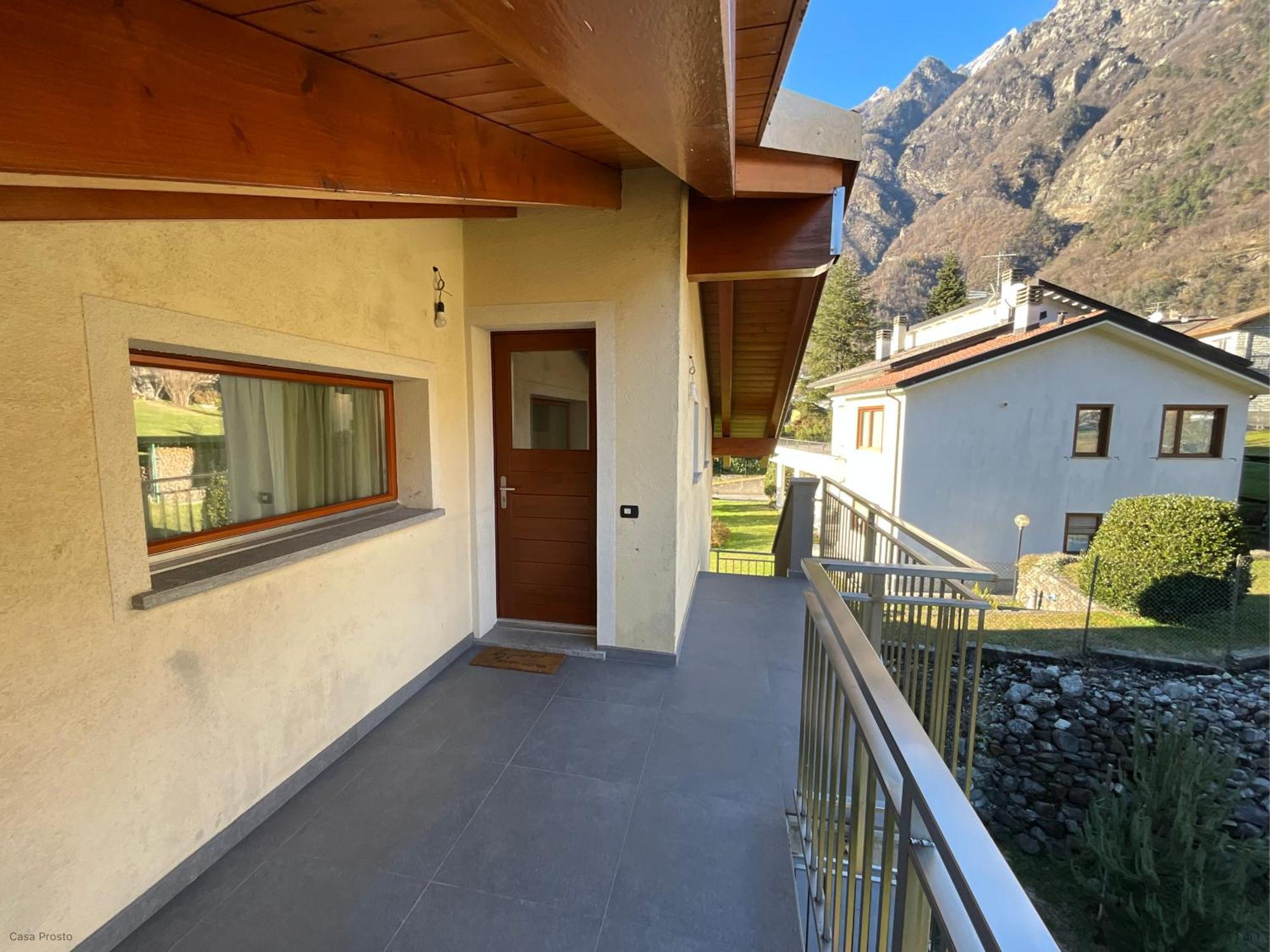 L'Acero Rosso Villa Prosto di Piuro Buitenkant foto